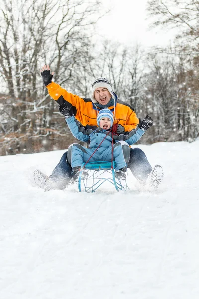 Winters tafereel — Stockfoto