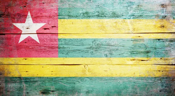 Bandeira de togo — Fotografia de Stock