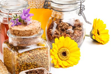Bal, polen ve propolis