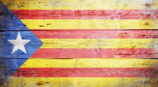 Flagga Katalonien — Stockfoto