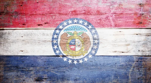 Vlag van missouri — Stockfoto