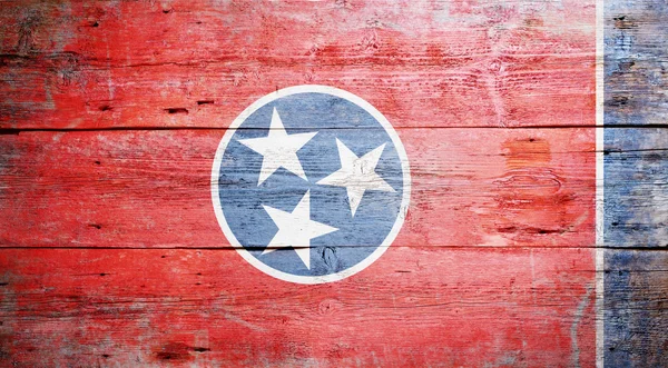 Bandeira do Tennessee — Fotografia de Stock