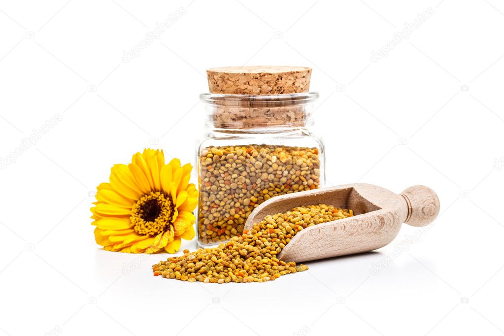 Pollen granules