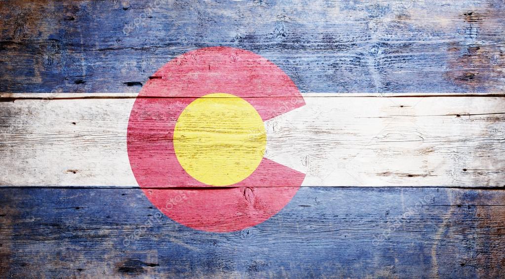 Flag of the state of Colorado