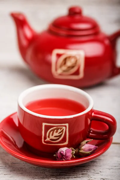 Rose bud tea — Stock Photo, Image