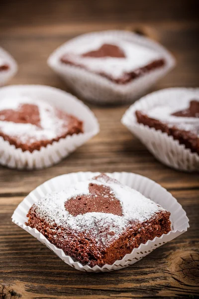 Brownies de chocolate — Foto de Stock