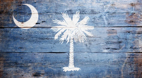 Flagge des Bundesstaates South Carolina — Stockfoto