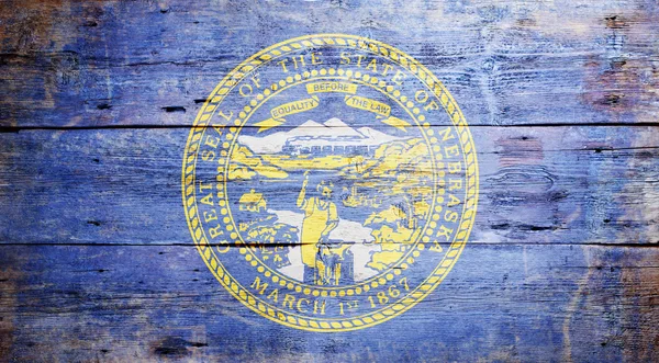 Flag of the state of Nebraska — Stock Photo, Image