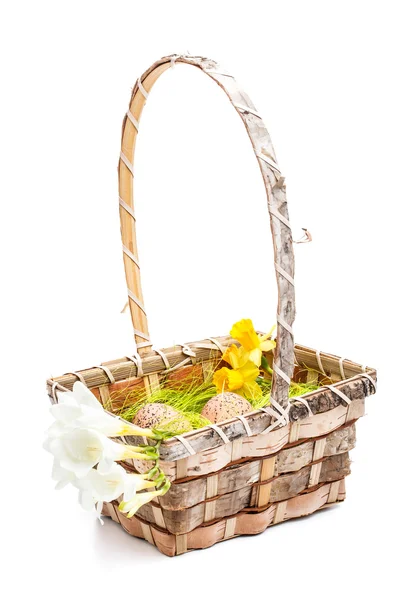 Cesta de Pascua — Foto de Stock