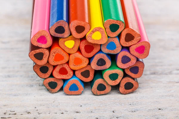 Multicolored pencils — Stock Photo, Image