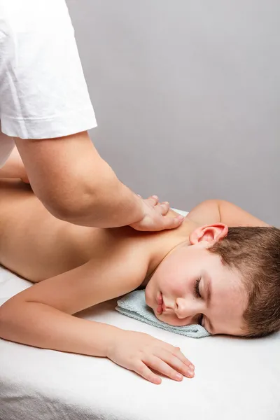 Children massage — Stock Photo, Image