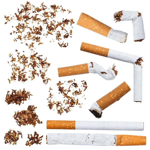 Zestaw papierosów — Zdjęcie stockowe