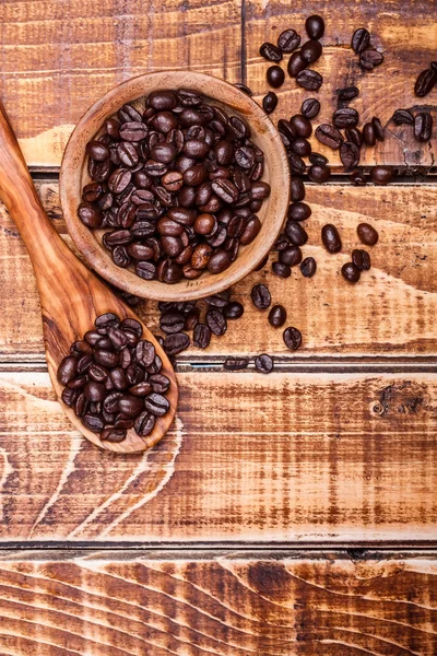 Whole coffee beans — Stock Photo, Image