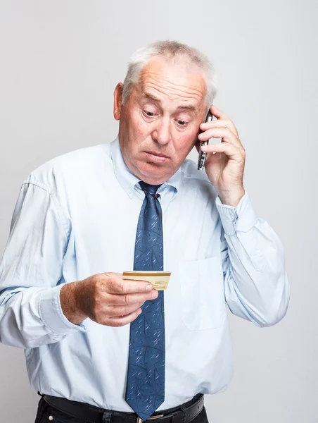 Anciano hombre de negocios —  Fotos de Stock