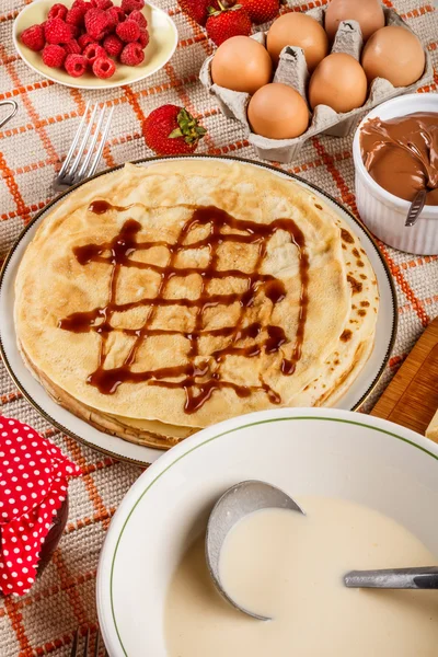 Pfannkuchen — Stockfoto