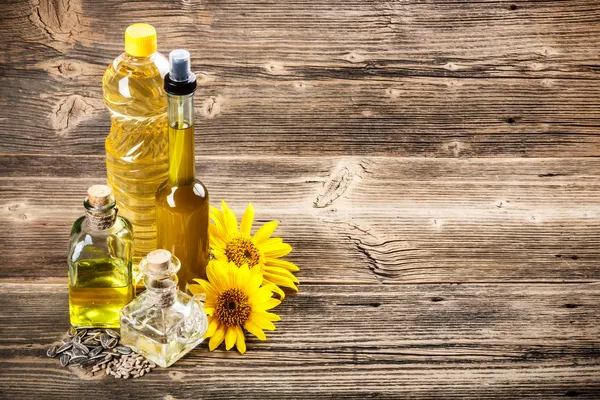 Olio di girasole — Foto Stock