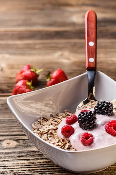 Kom met muesli — Stockfoto