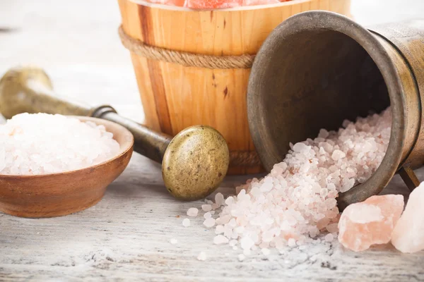 Rosa salt — Stockfoto