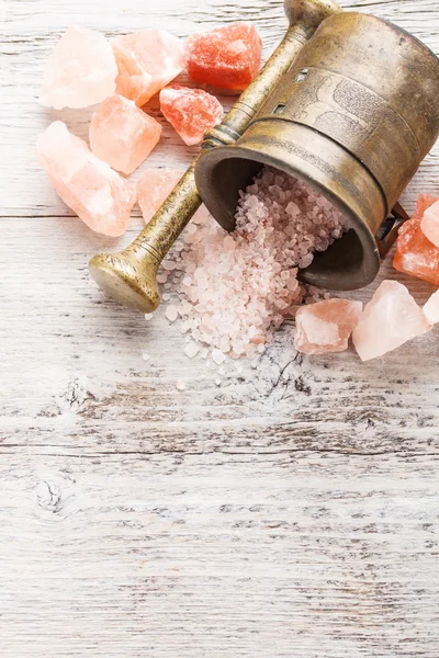 Rosa salt — Stockfoto