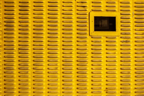 黄色金属板 — 图库照片