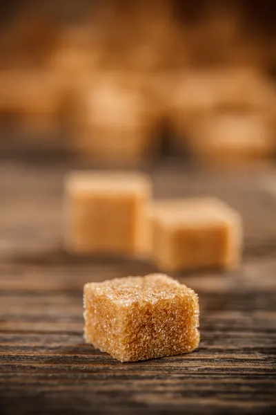 Bruin forfaitaire suiker — Stockfoto