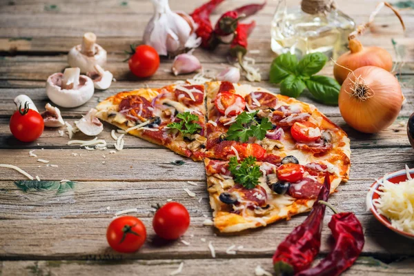 Pizza italiana — Foto de Stock