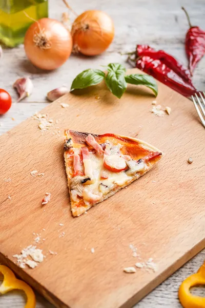 Fetta di pizza Foto Stock