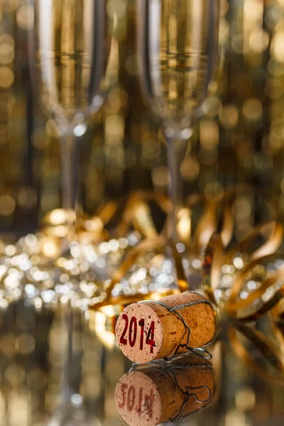 Cortiça de champanhe — Fotografia de Stock