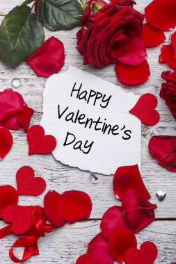 Sevgililer günü kartı.