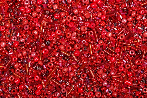 Red pearls — Stock Photo, Image