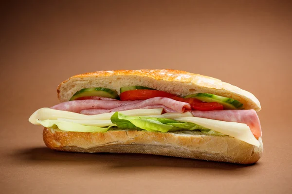 Baguette-Sandwich — Stockfoto