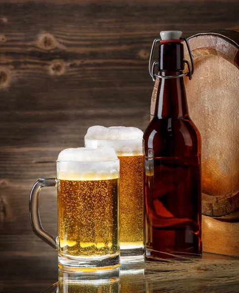 Čerstvé pivo — Stock fotografie