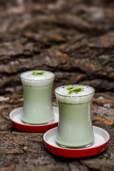 Thé vert frappe — Photo