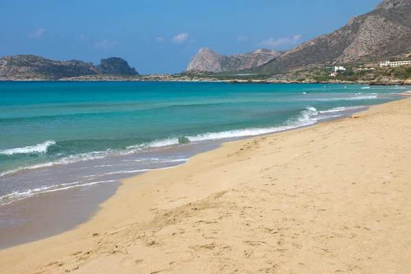 Het prachtige falassarna strand — Stockfoto