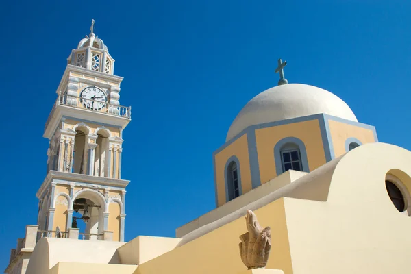 Kerk in fira — Stockfoto