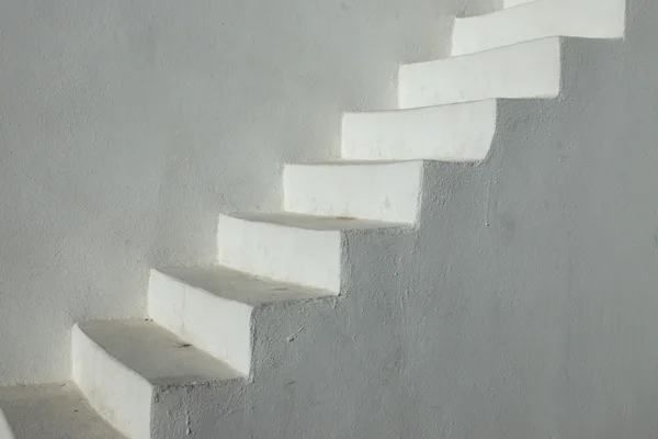 Weiße Treppe — Stockfoto