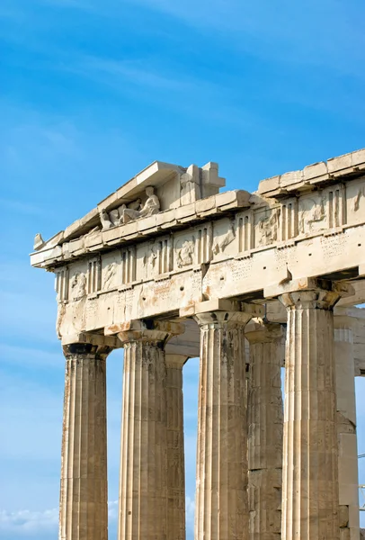 アテネのパルテノン神殿の一部 — ストック写真