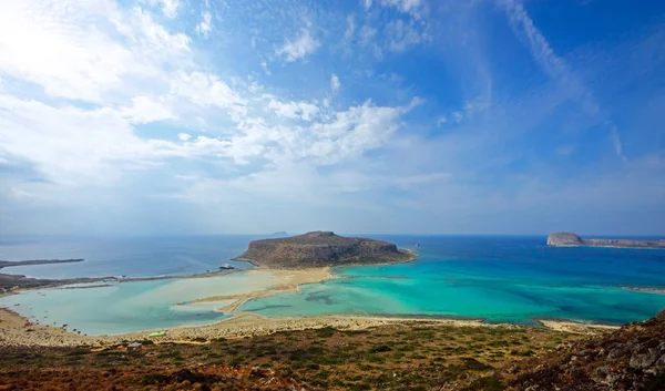 Baía de Balos na ilha de Creta — Fotografia de Stock