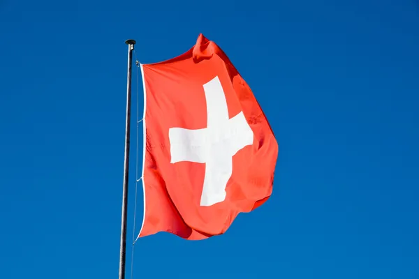 Bandera Suiza —  Fotos de Stock