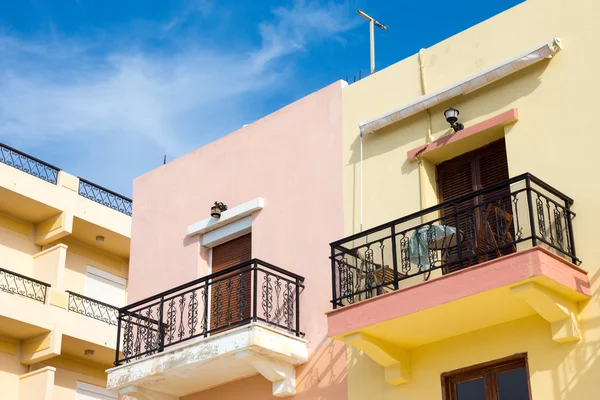 Colourful holiday flats — Stock Photo, Image