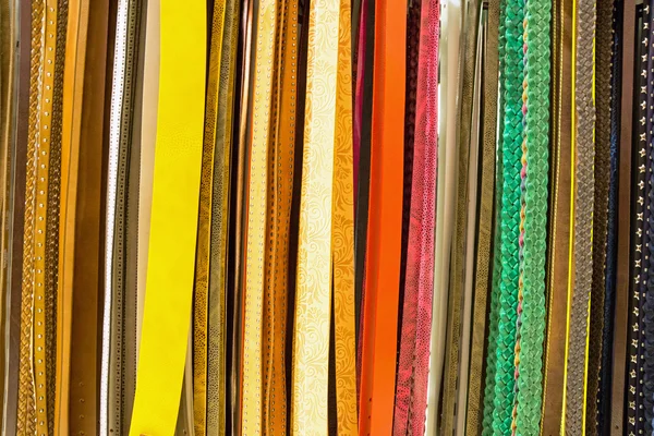 Variety of belts — Stock Photo, Image