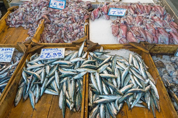 Meeresfrüchte und Fisch — Stockfoto
