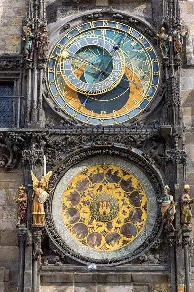 El reloj astronómico en Praga —  Fotos de Stock