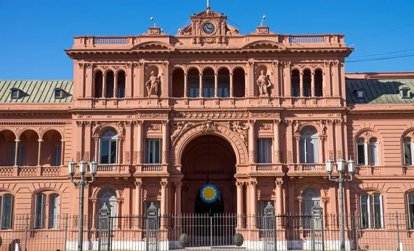 A Casa Rosada em Buenos Aires — Fotografia de Stock