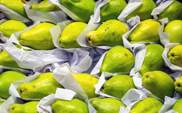 Groene peren — Stockfoto