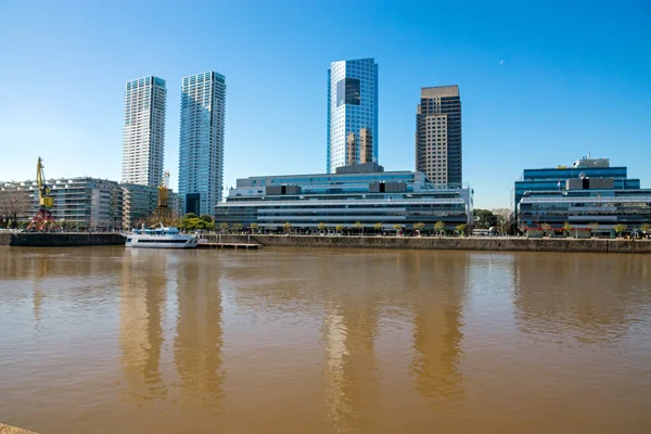 En del av puerto madero — Stockfoto