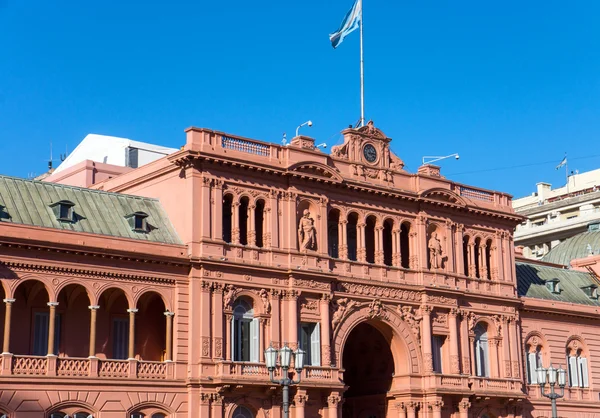 Detalj av casa rosada — Stockfoto