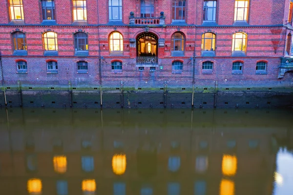 Detail of Hamburgs Speicherstadt — Stock Photo, Image