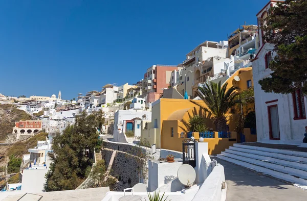 View of Fira and Imerovigli — Stock Photo, Image