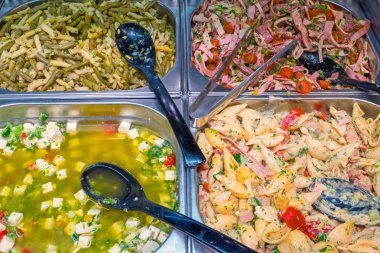 farklı Akdeniz salata